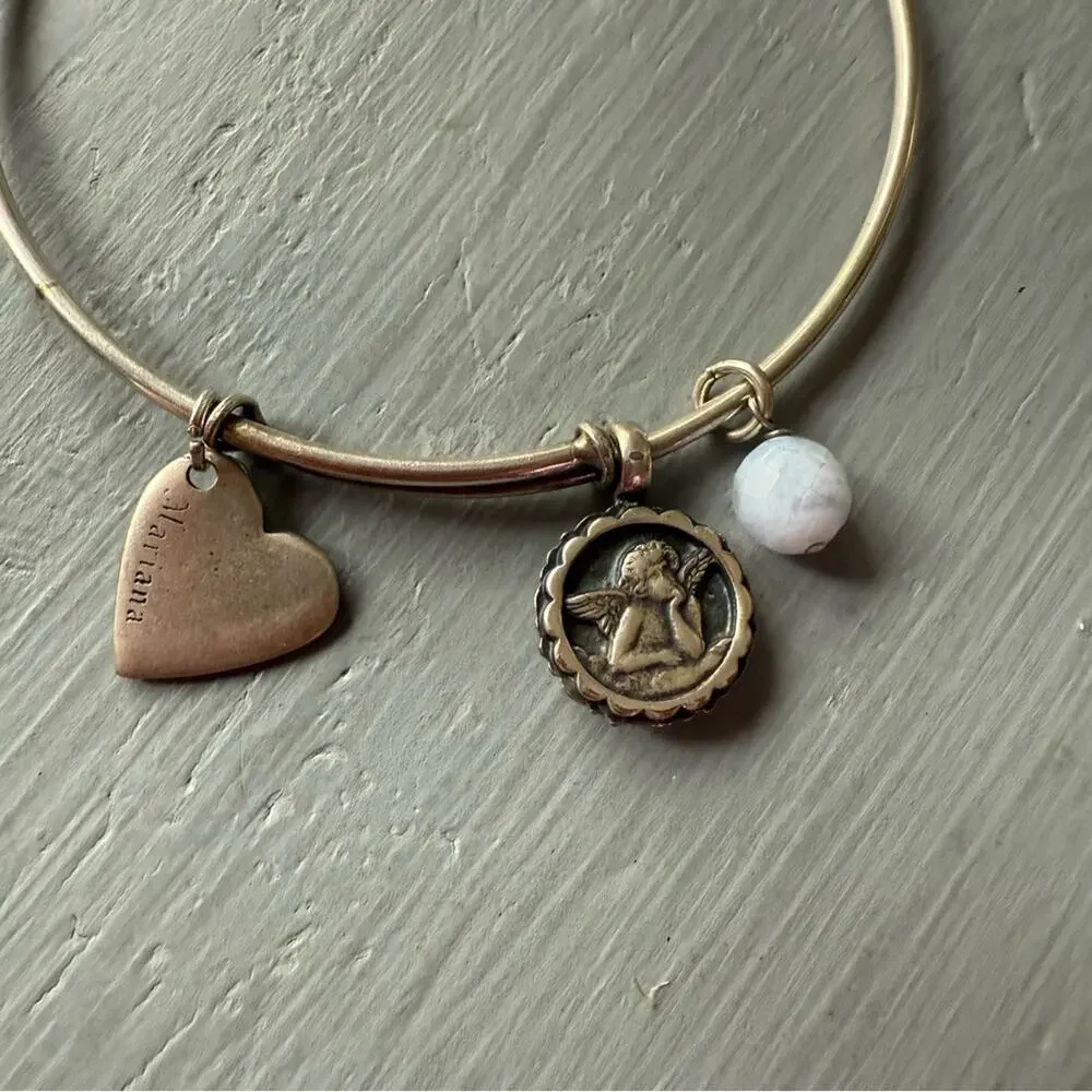 Mariana Swarovski Crystal Guardian Angel Bracelet